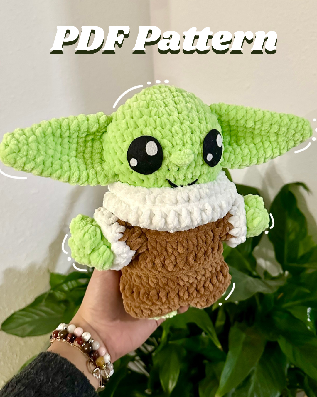 Pattern Alien Vert