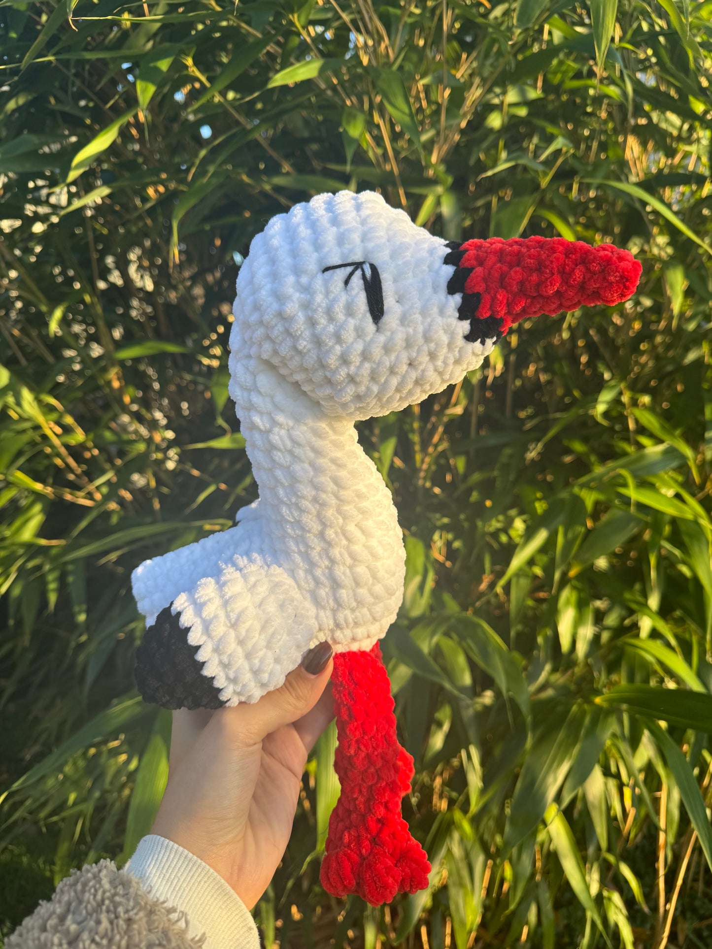 Pattern cigogne